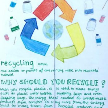 Year 8 Recycling Leaflets | Braeside School