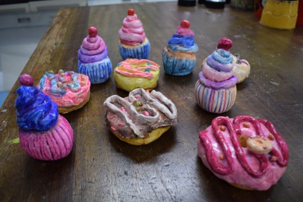 Year 4 clay cupcakes